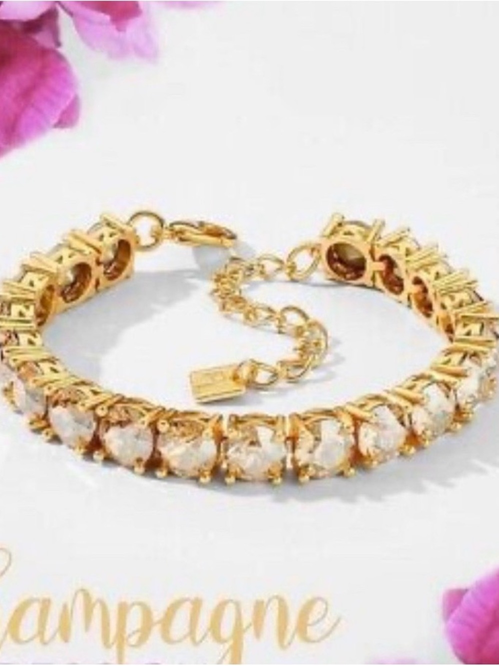 Park Lane Champagne Impression Bracelet